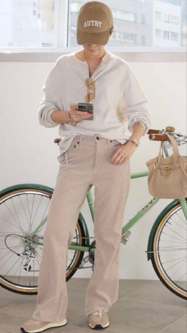 AUTRY ドゥーズィエムクラス　コーデュロイ キャップ オートリー