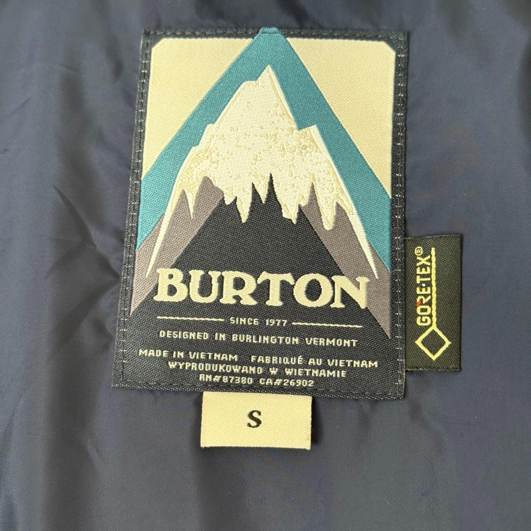 新品タグ付き バートン ゴアテックス DUNE ジャケット メンズ S ブルー系
