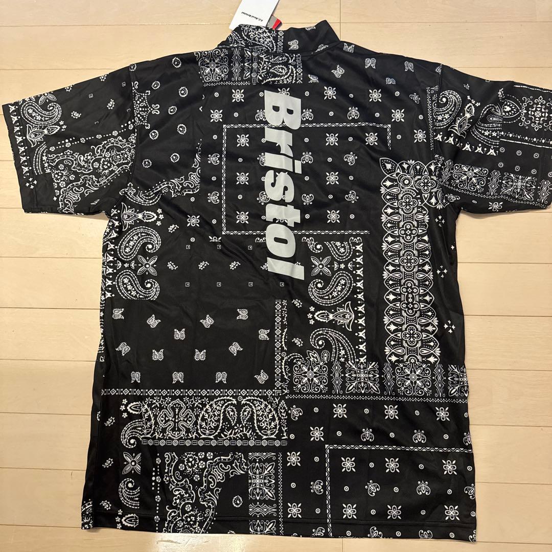 fcrb ニューエラ バンダナ柄 モックネックシャツ