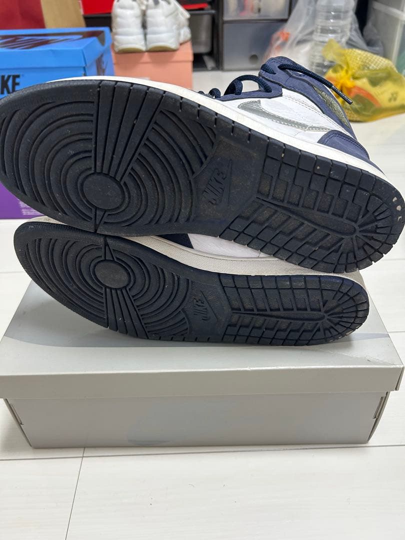 靴 Air Jordan 1 High OG CO.JP Midnight Navy