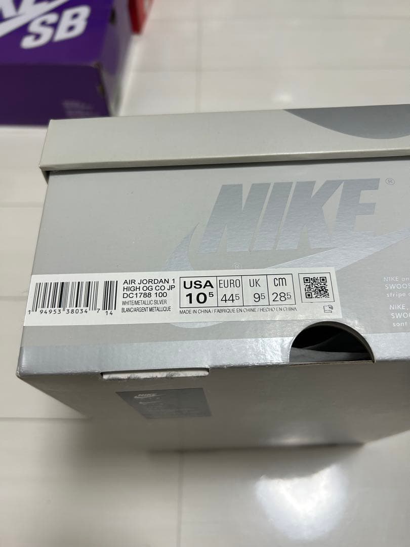 靴 Air Jordan 1 High OG CO.JP Midnight Navy