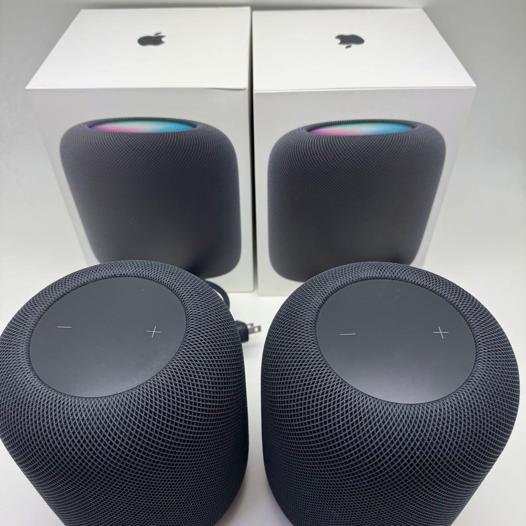 Apple Pod 第2世代2台セットスマートスピーカー美品動作確認済み
