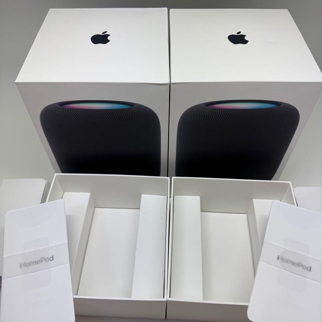 Apple Pod 第2世代2台セットスマートスピーカー美品動作確認済み