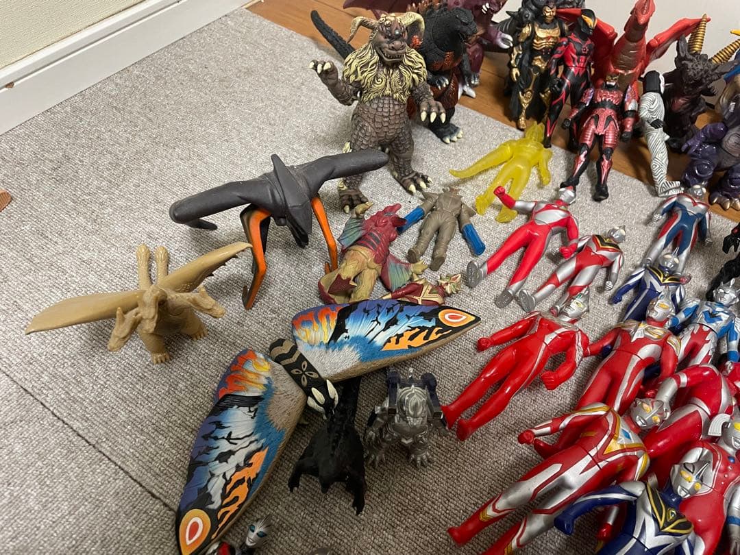 ウルトラマンシリーズ ゴジラシリーズ　ソフビ　フィギュア　まとめ売り