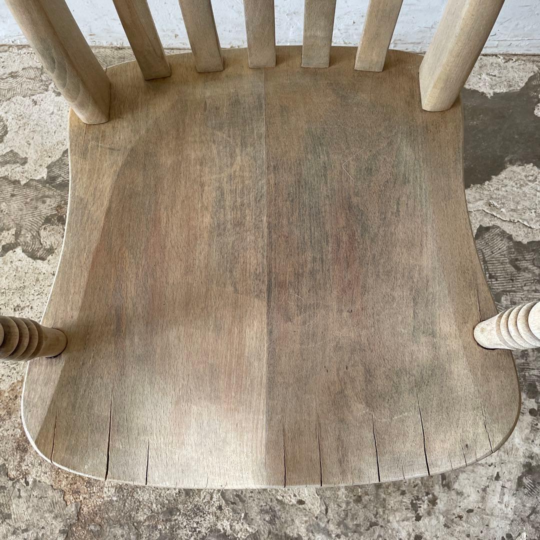 ビンテージ ハイバックアームチェア カフェ アームチェア 剥離