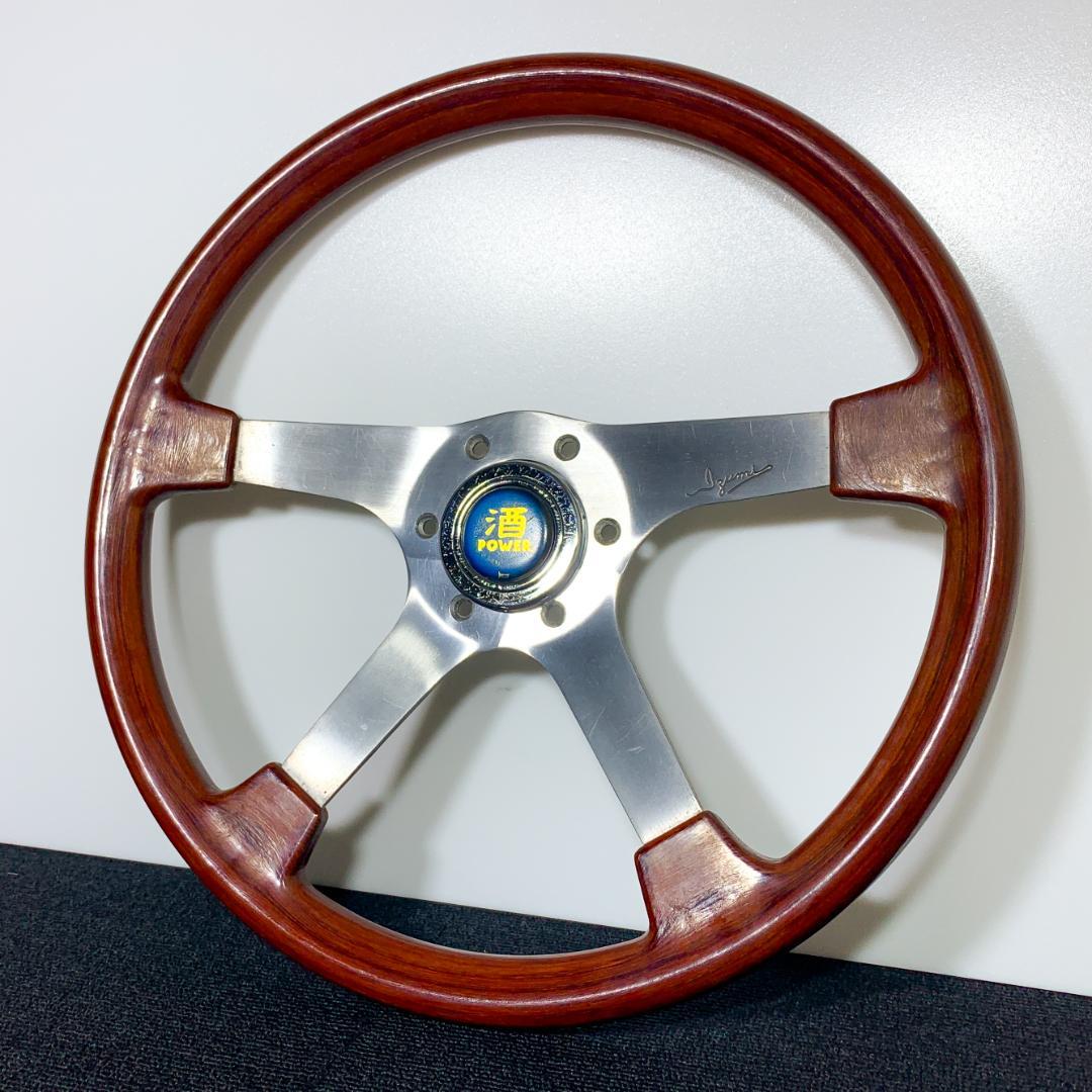 IZUMI イズミ ウッドステアリング 希少モデル 当時物 ホーンボタン付