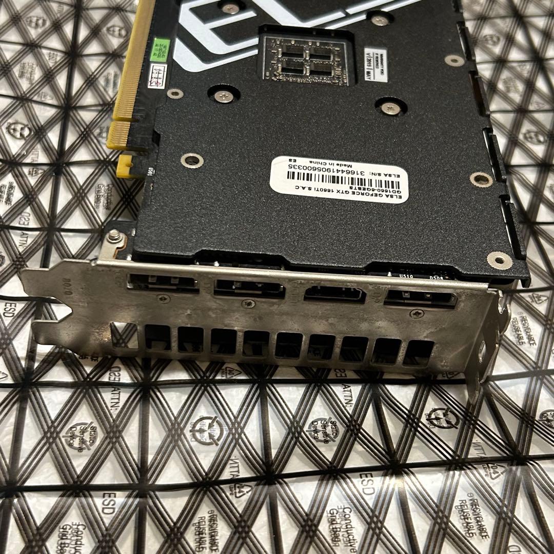 グラフィックボード・グラボ・ビデオカード ELSA GeForce GTX 1660 Ti S.A.C. 6GB
