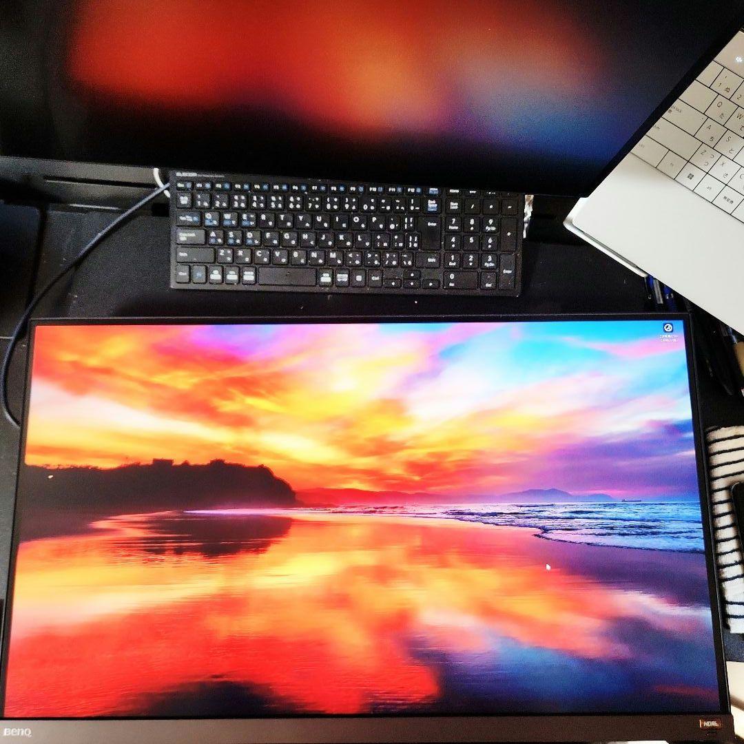 BenQ EW2780U 高画質ゲーミングモニター　27インチ IPS 4K