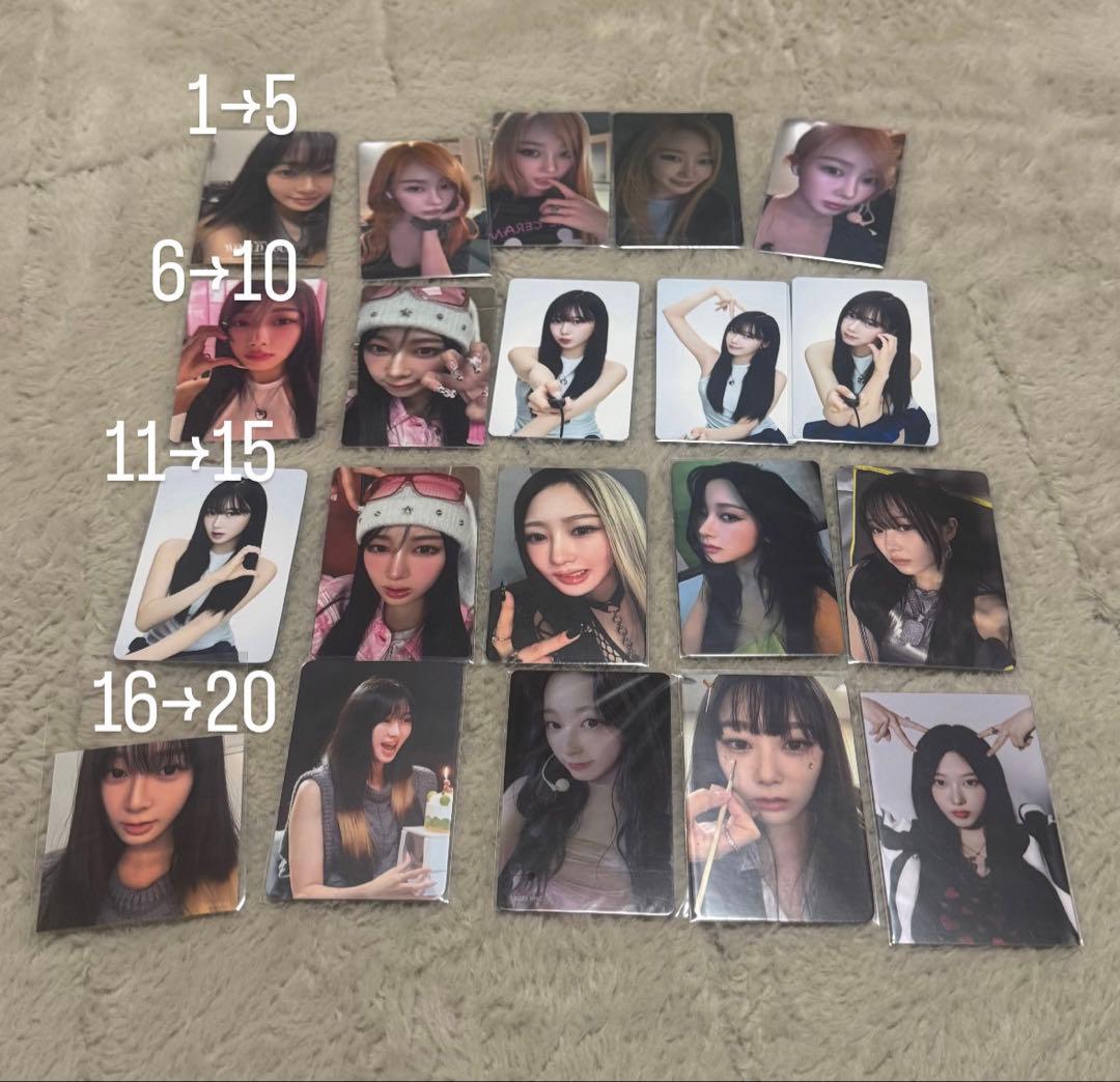 aespa ジゼル　トレカ　まとめ売り　バラ売り可