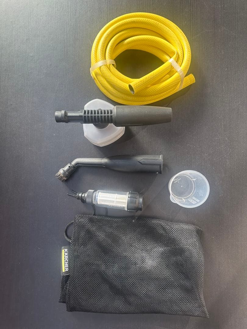 Kärcher 高圧洗浄機本体と付属品