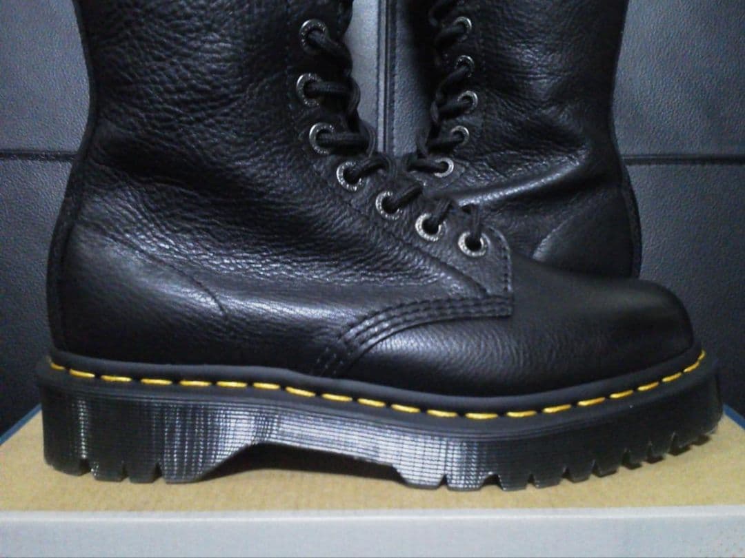 Dr.Martens 1B60BEX UK5 黒 厚底 20ホール 平手友梨奈