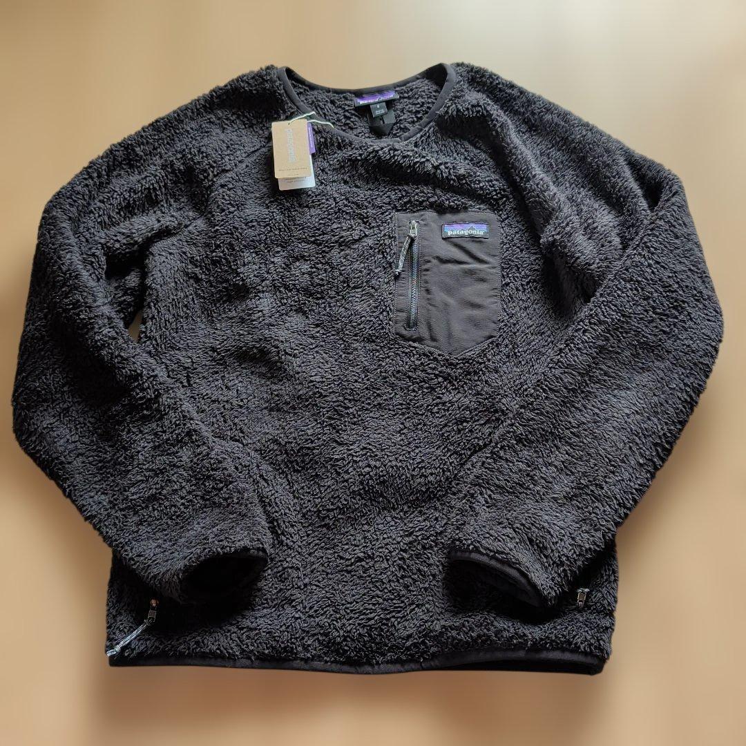 （美品）パタゴニア ロスガトスクルー 人気のブラック