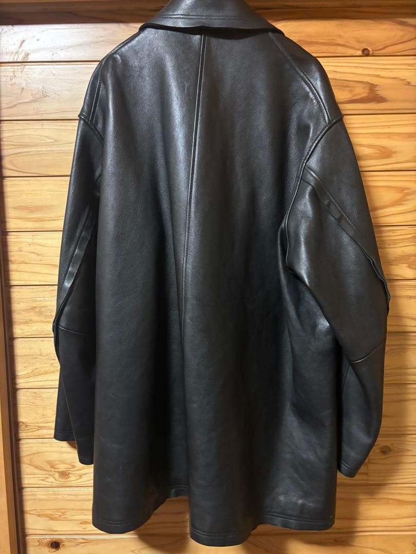 YOKE 2022AW シープレザーカバーオールジャケット　サイズ2