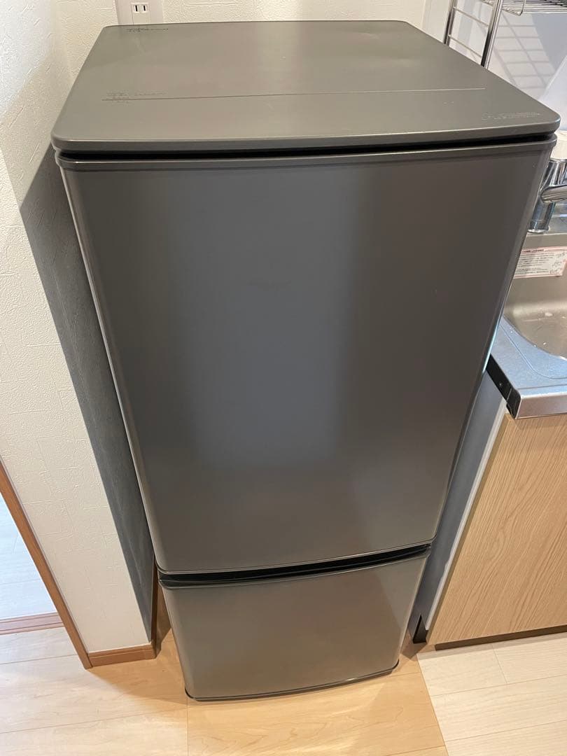 【送料込み】三菱 冷蔵庫 146L 一人暮らし/コンパクト/2ドア