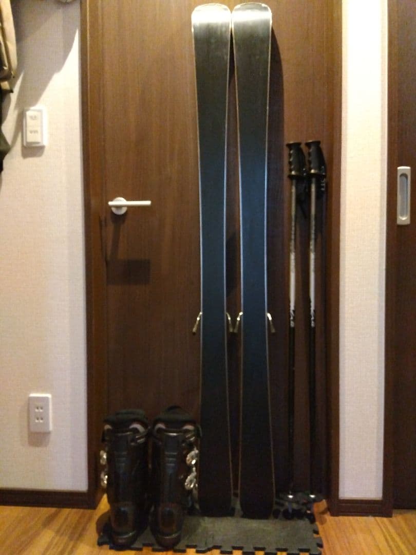 【ハイエンド】ROSSIGNOL 学生・男女兼用 スキーセット メンテ・WAX済