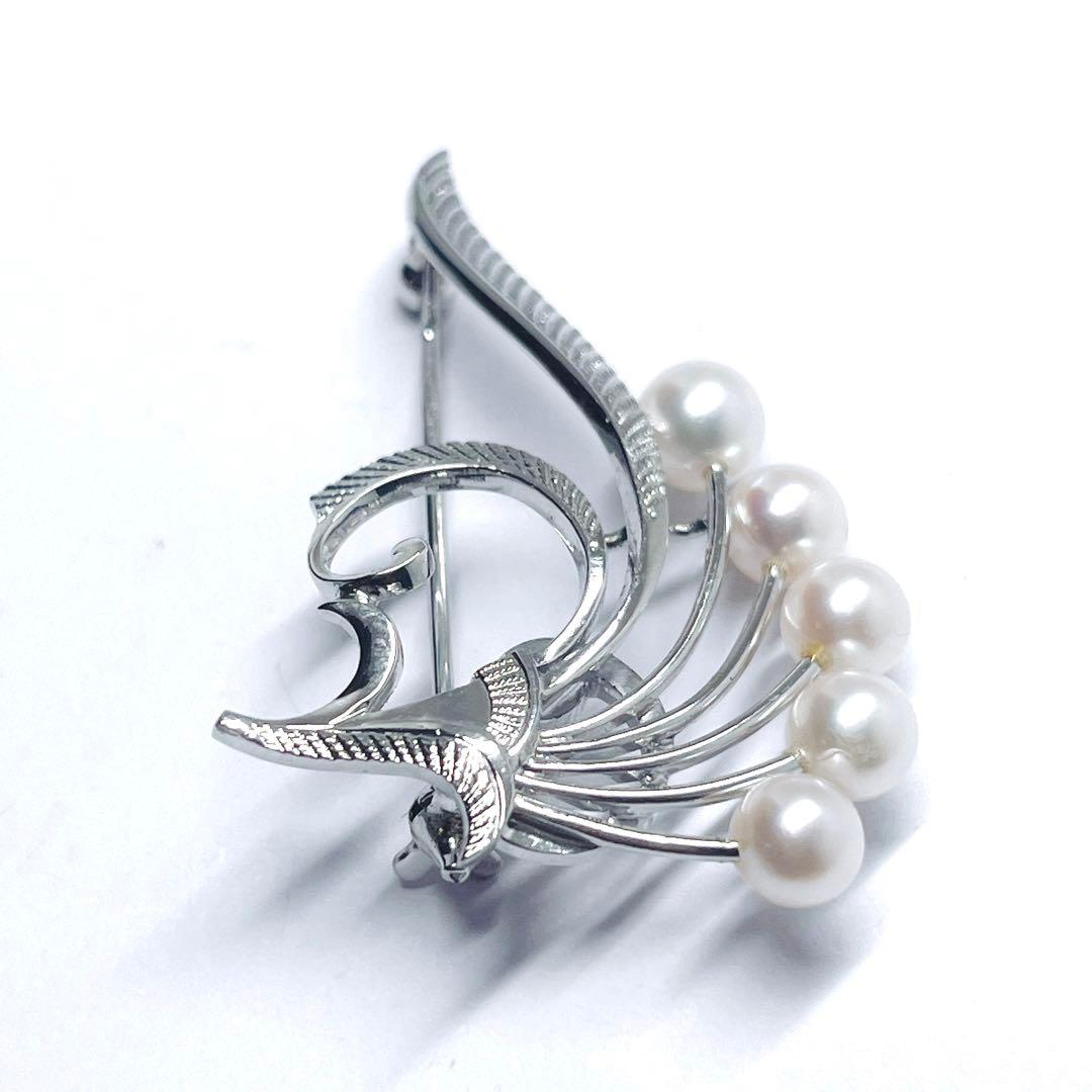 美品✨MIKIMOTO ミキモト パール　ブローチ