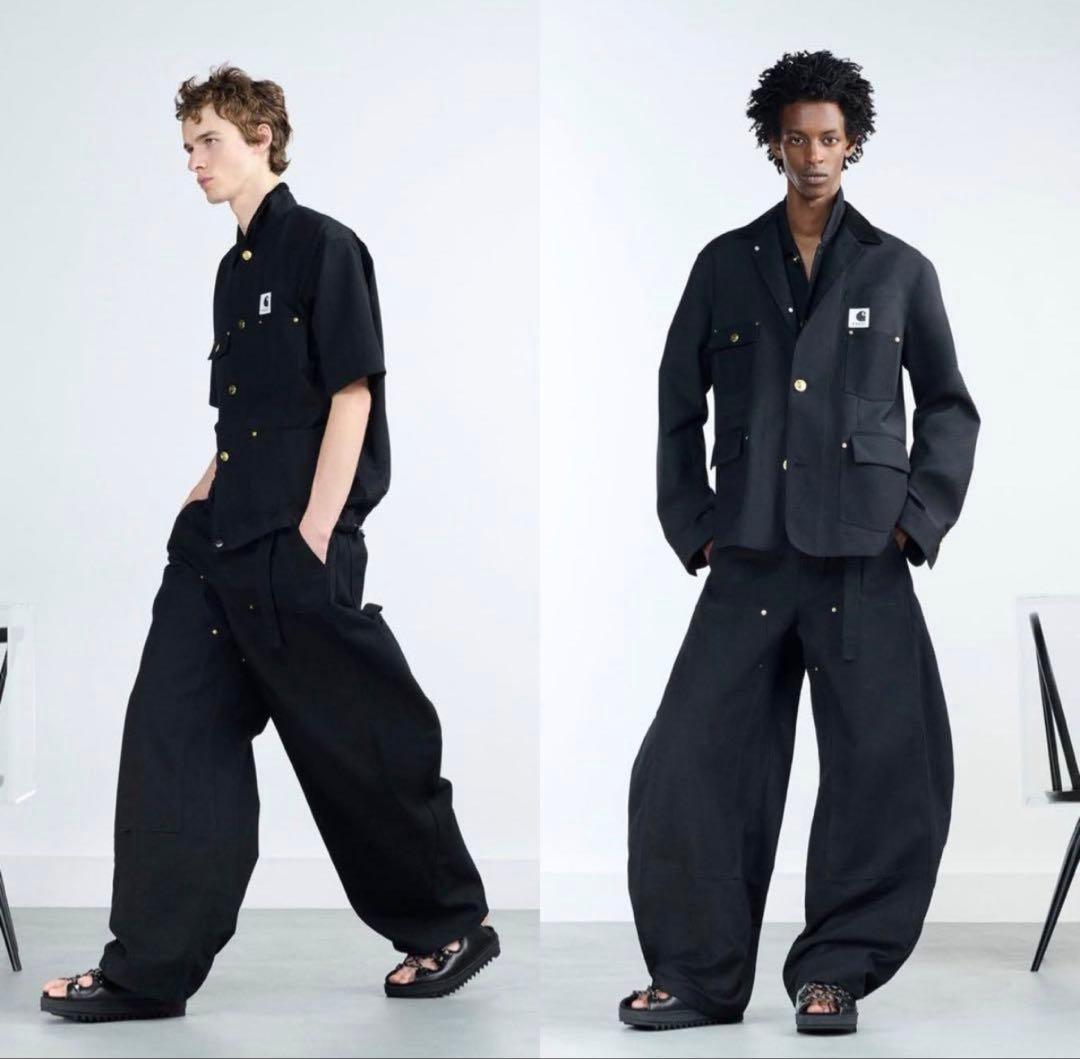 トップス sacai Carhartt WIP Duck Shirt Black 2