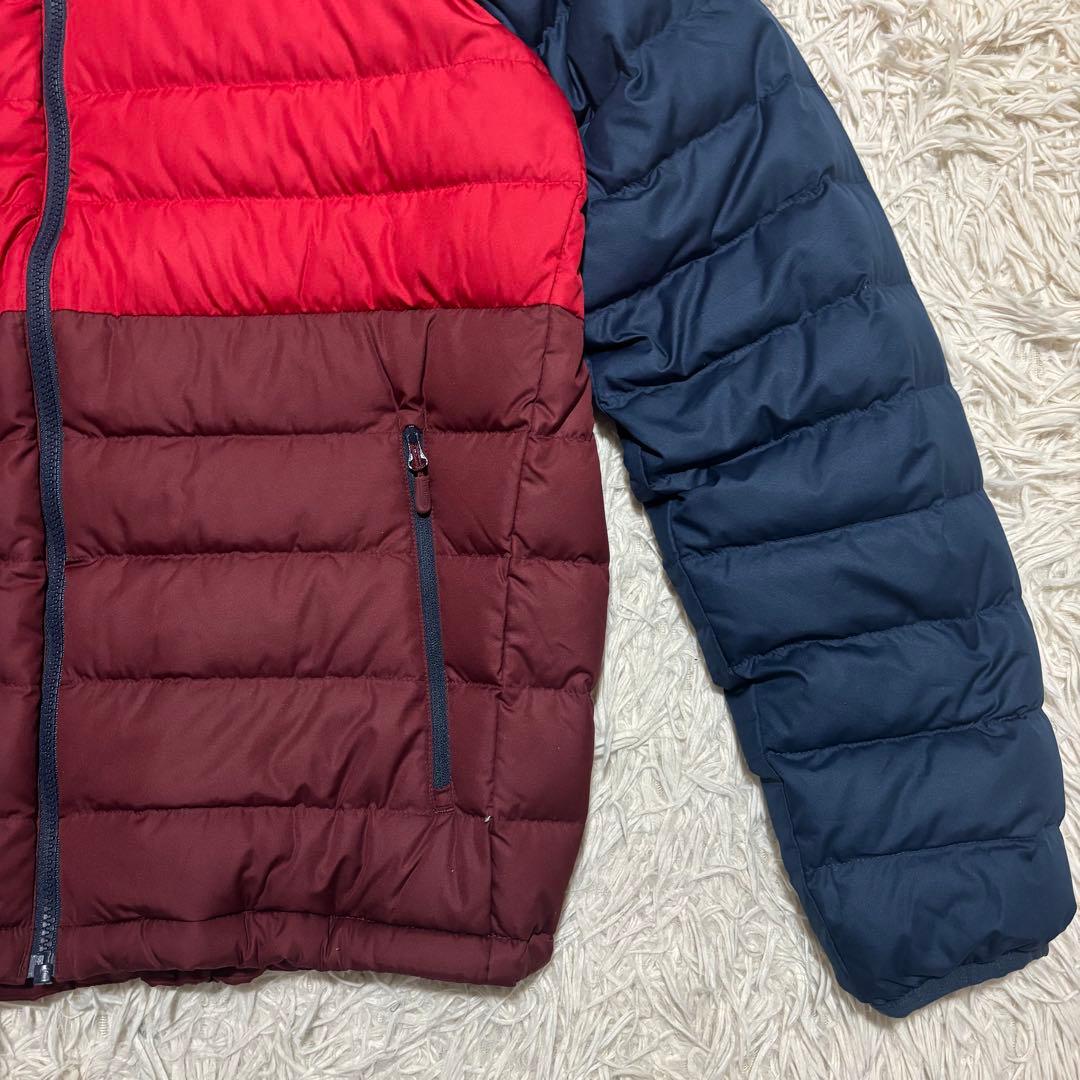 新品 エルエルビーン メンズビーンズダウンジャケットカラーブロック