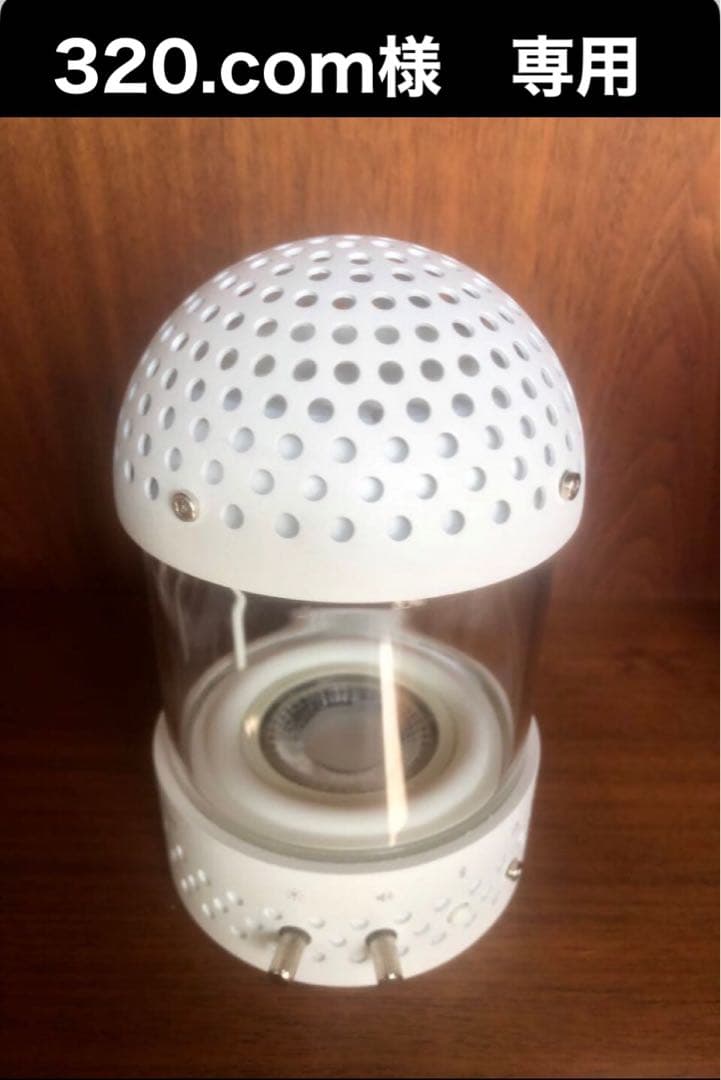 トランスペアレント　ライトスピーカー　ホワイト