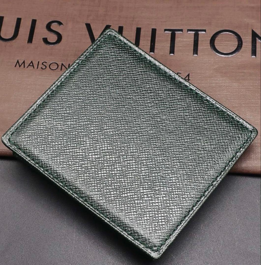 Louis Vuitton ケース小銭入れ ポルトモネボワット タイガ 緑