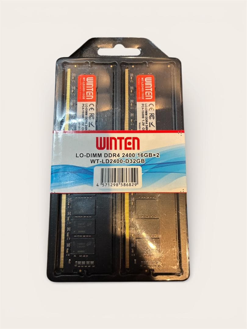WINTEN DDR4-2400 32GB (16GB×2枚) メモリー