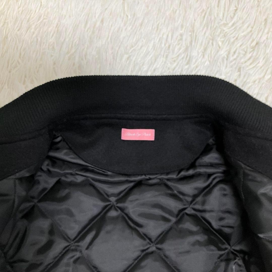 ✨極美品✨BlackEyePatch ボンバージャケット 取扱い注意 黒・白
