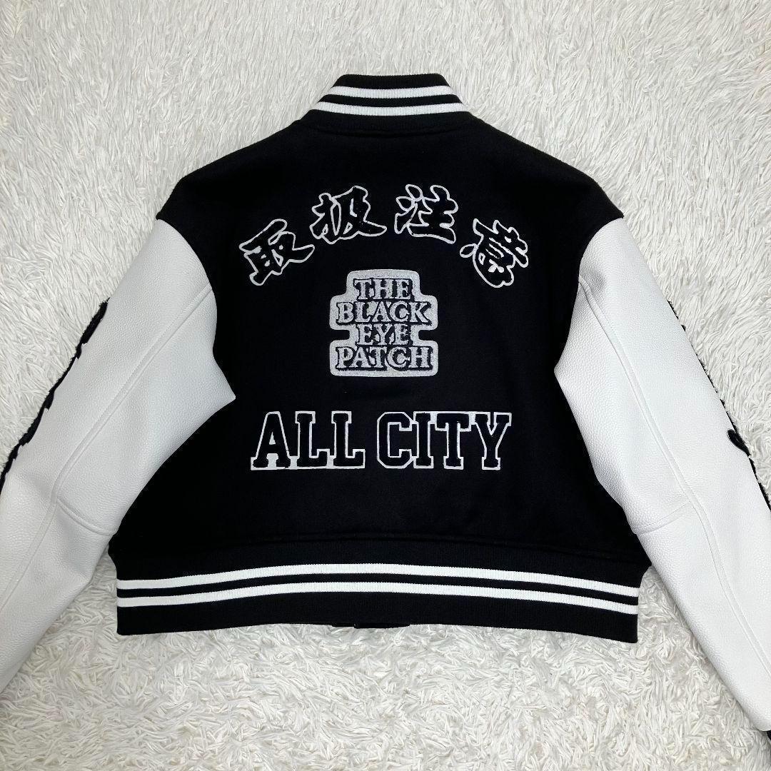 ✨極美品✨BlackEyePatch ボンバージャケット 取扱い注意 黒・白