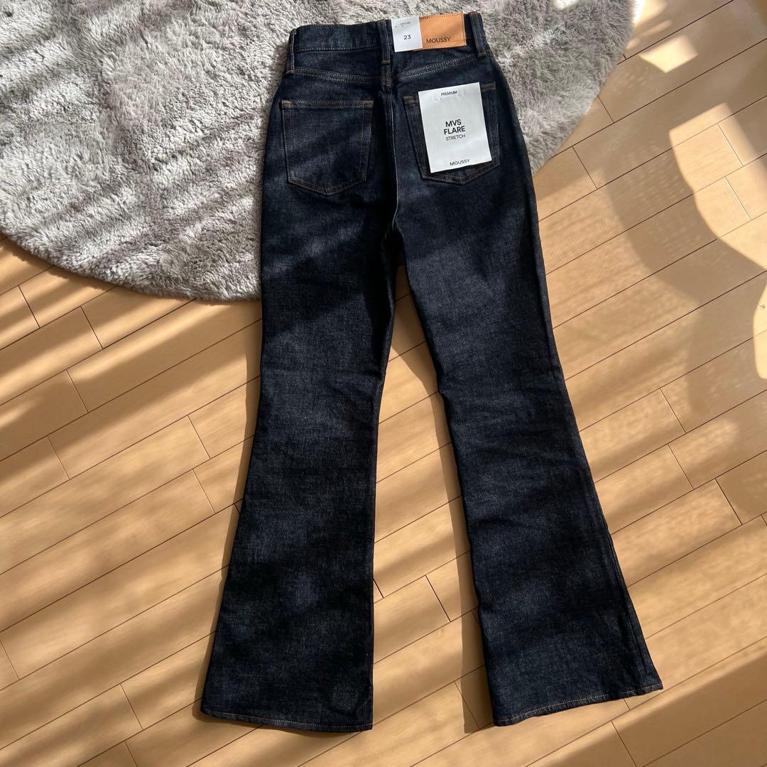 MOUSSY MVS FLARE ワンウォッシュ23インチ