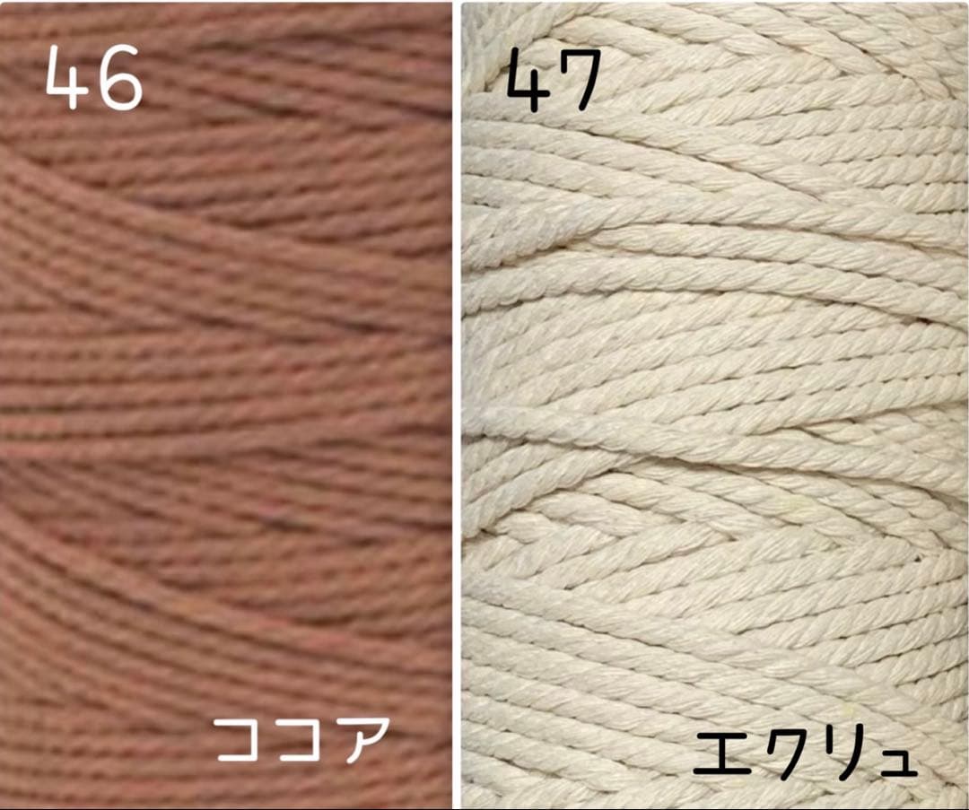 マクラメ フラワー ハートリング ハンドストラップ キーホルダー AL4-21