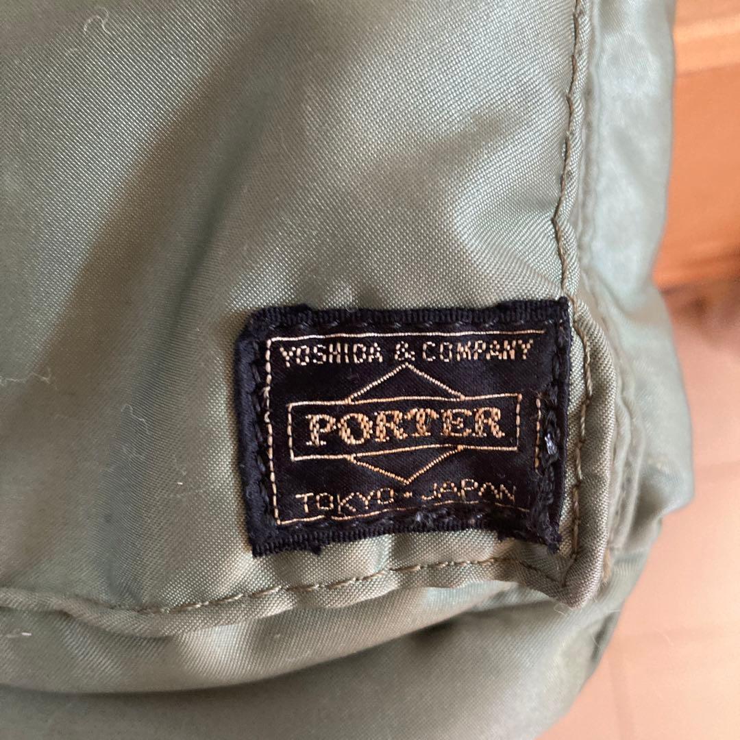 吉田カバン　PORTER タンカー　トートバッグ　A4サイズ　オリーブグリーン