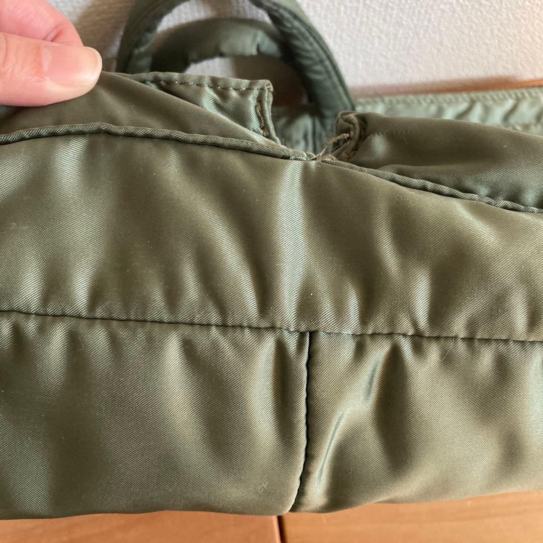 吉田カバン　PORTER タンカー　トートバッグ　A4サイズ　オリーブグリーン