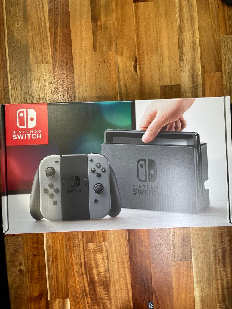 Nintendo Switch グレー 本体 おまけ付【初期化済】