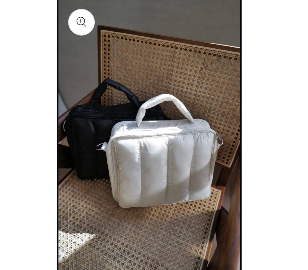 calin キルティングマザーズバッグ