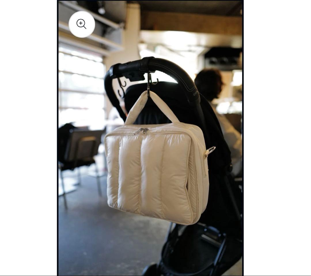 calin キルティングマザーズバッグ