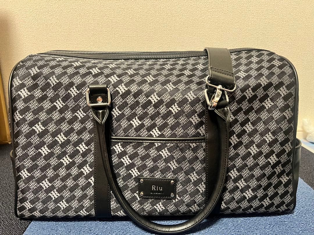 Riu ボストンバッグ Jacquard traveling bag rちゃん