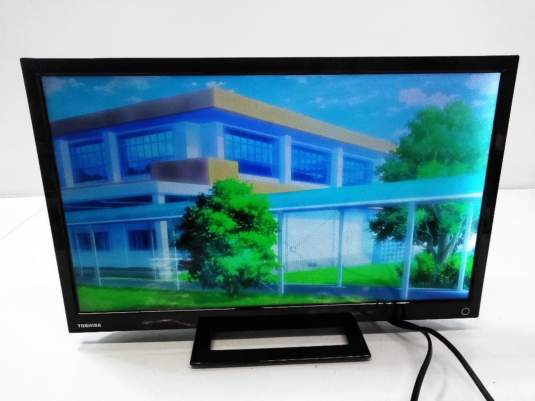 東芝 24S12 レグザ 24V型液晶テレビ リモコン 元箱付 2018年製□