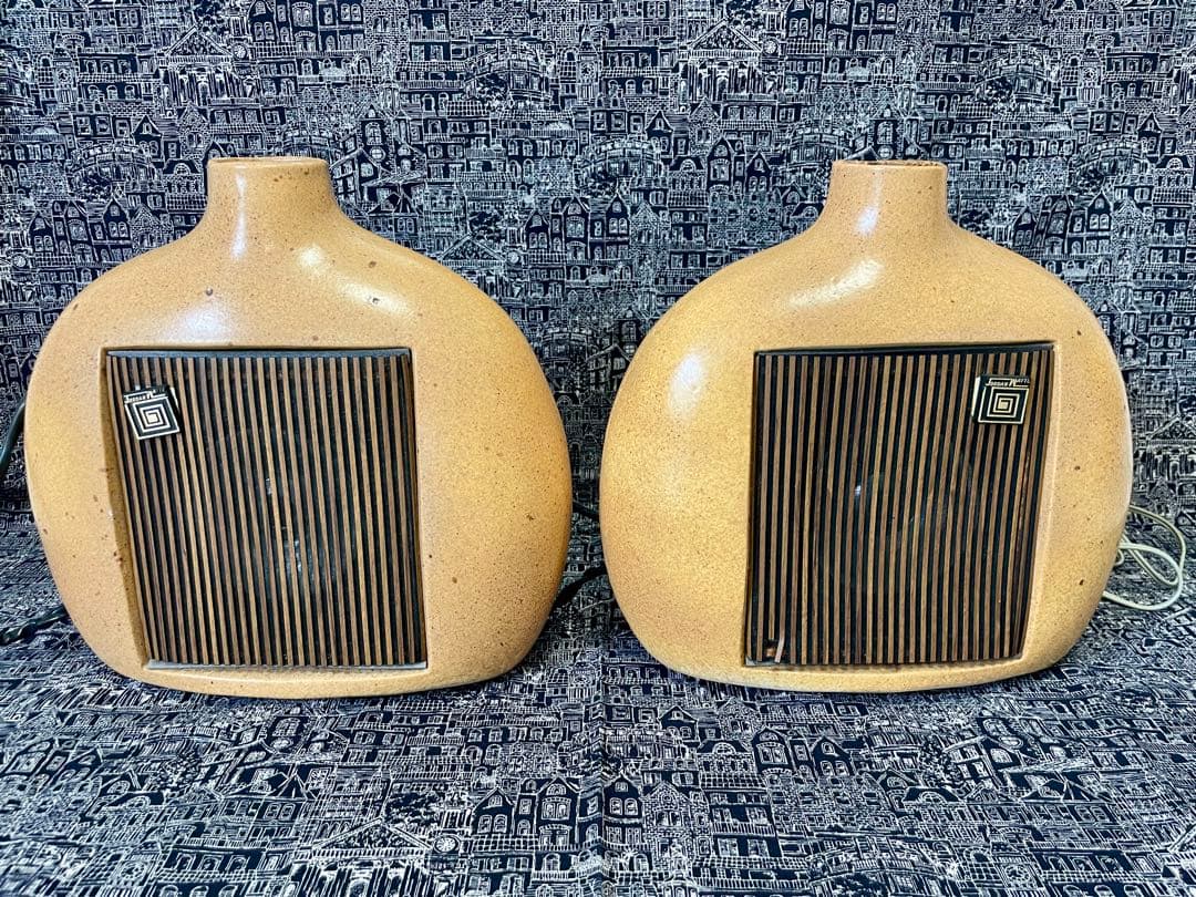 値下げしました‼️ジョーダン・ワッツ　陶器スピーカー フラゴン　ペア