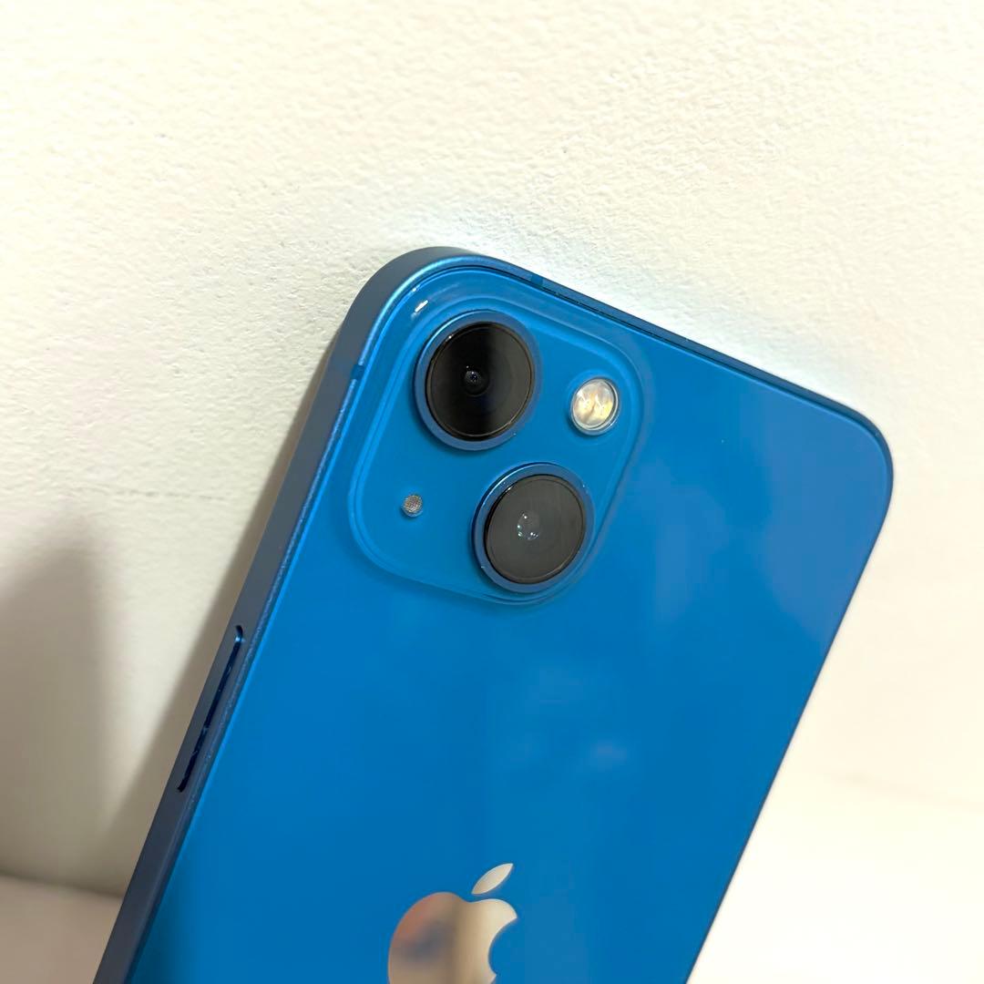 iPhone13 ブルー 256G SIMフリー 美品 箱付き