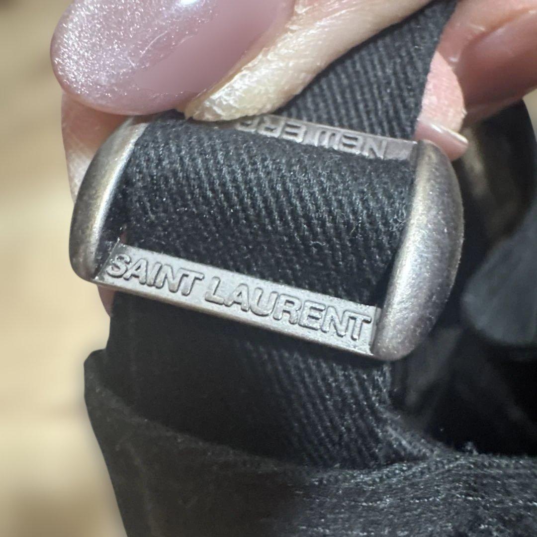 美品YSL 9FORTY キャップ 黒 調整可能