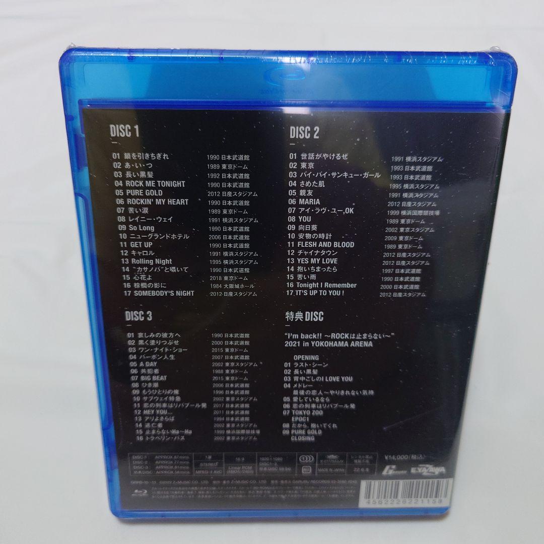 矢沢永吉　ALL TIME BEST live 4枚組 Blu-ray