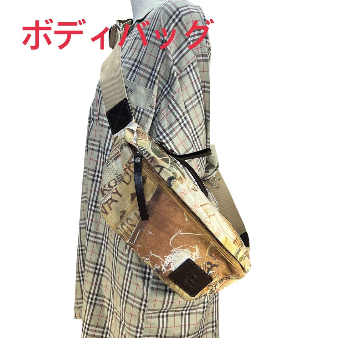 ヴィヴィアンウエストウッド ウエストバッグ/ボディバッグ キャンバス オーブ