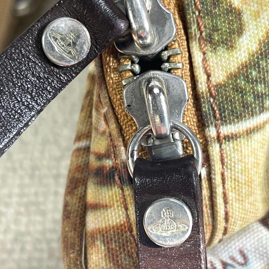 ヴィヴィアンウエストウッド ウエストバッグ/ボディバッグ キャンバス オーブ