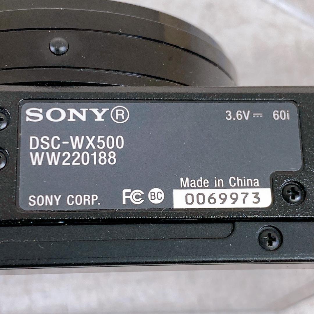 【SONY ソニー】DSC-WX500 コンパクトデジタルカメラ 30倍ズーム
