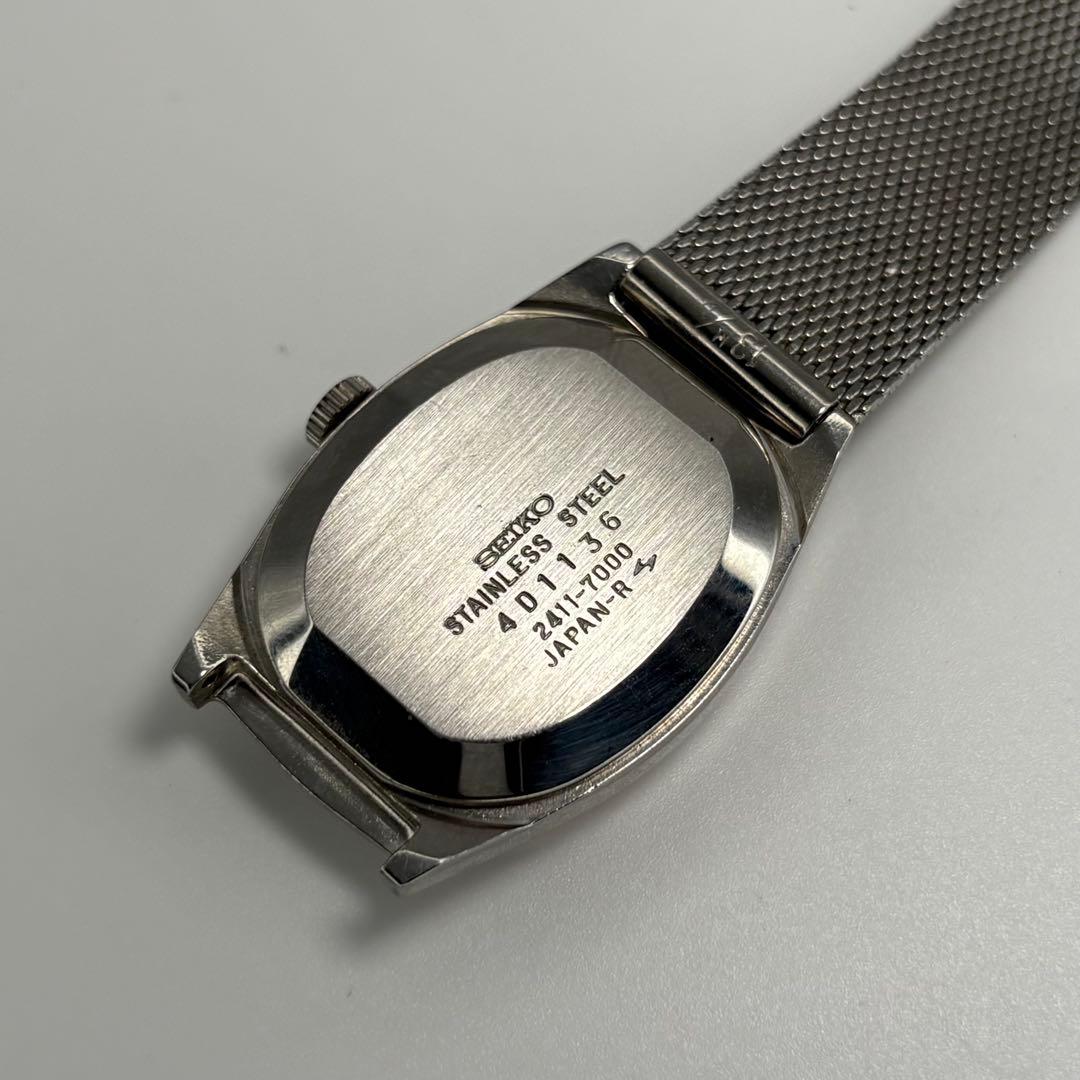 美品 SEIKO セイコー デリカ 1974年製 自動巻腕時計 エメラルド文字盤