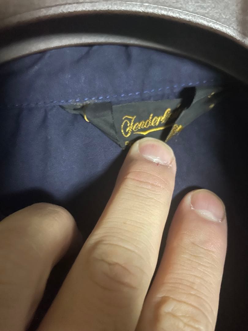 テンダーロイン　acid coach JKT コーチ ジャケット S ネイビー