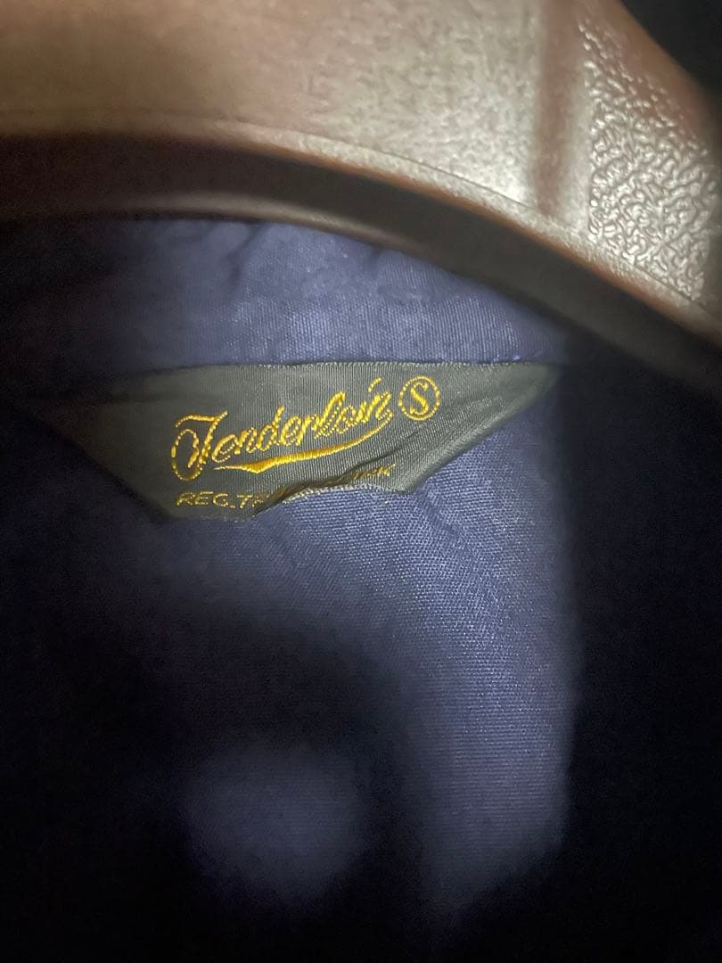 テンダーロイン　acid coach JKT コーチ ジャケット S ネイビー