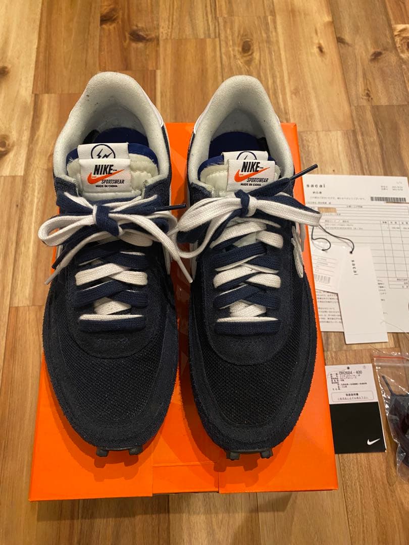 国内正規品サカイ　NIKE Fragment LDワッフル　ネイビー　26cm