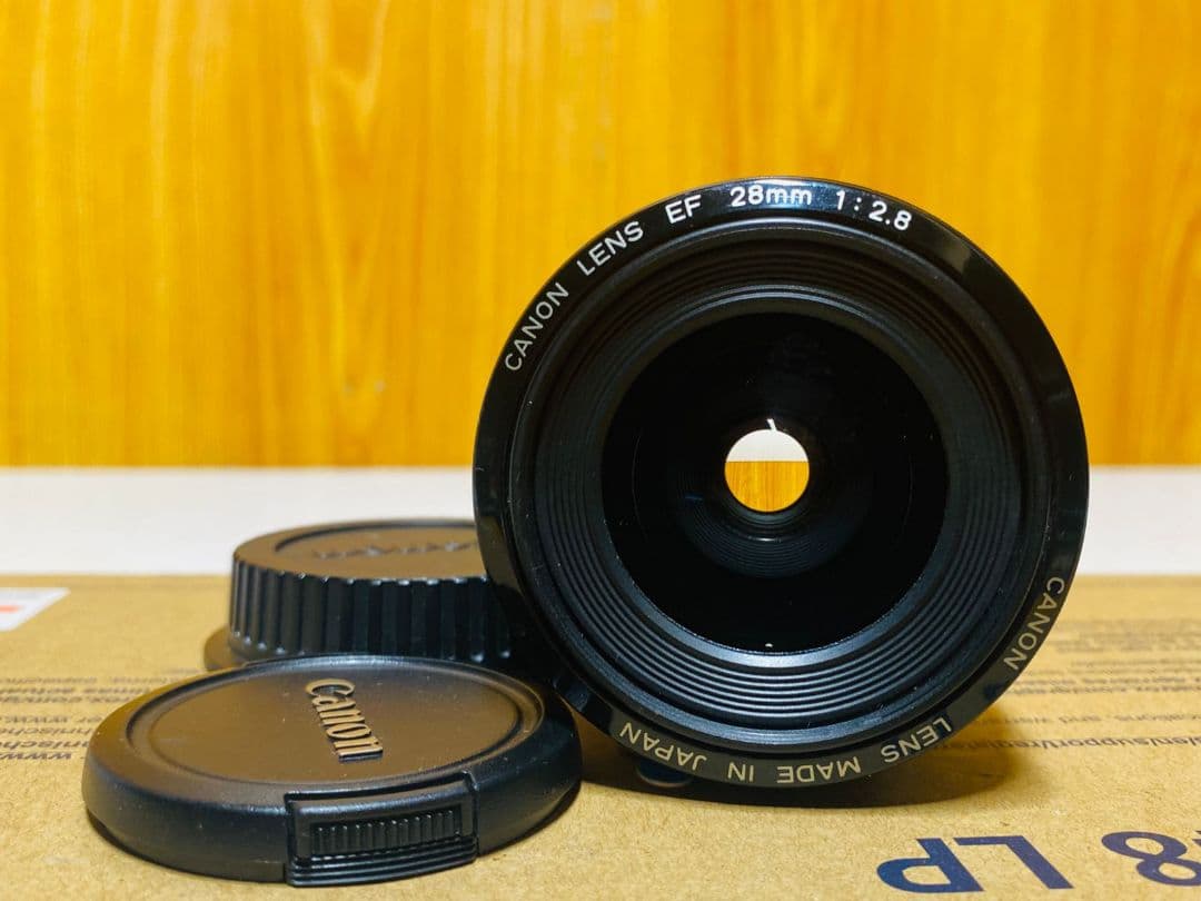 Canon EF 28mm 1:2.8 レンズ ブラック