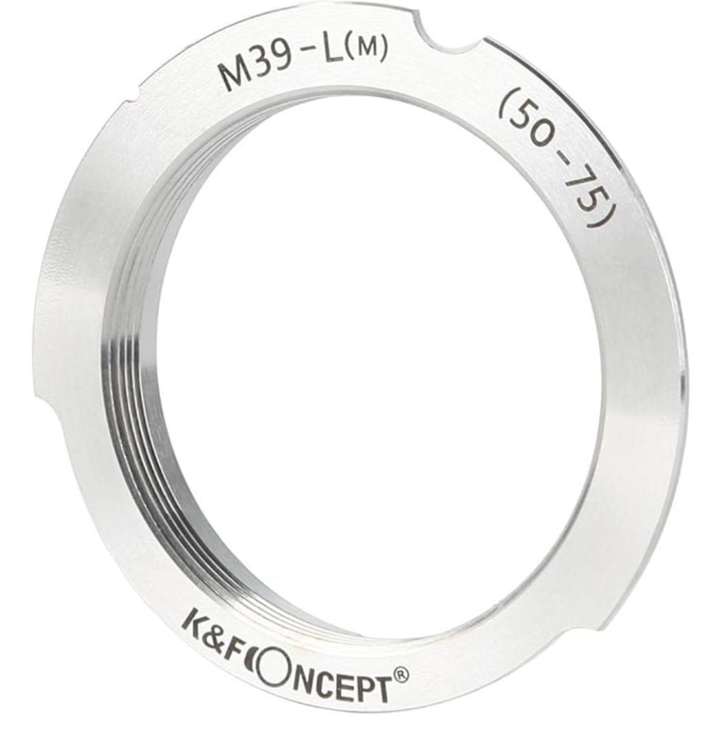 小西六 ヘキサー 50mm F3.5 沈胴レンズ（Mマウント変換アダプター付き）