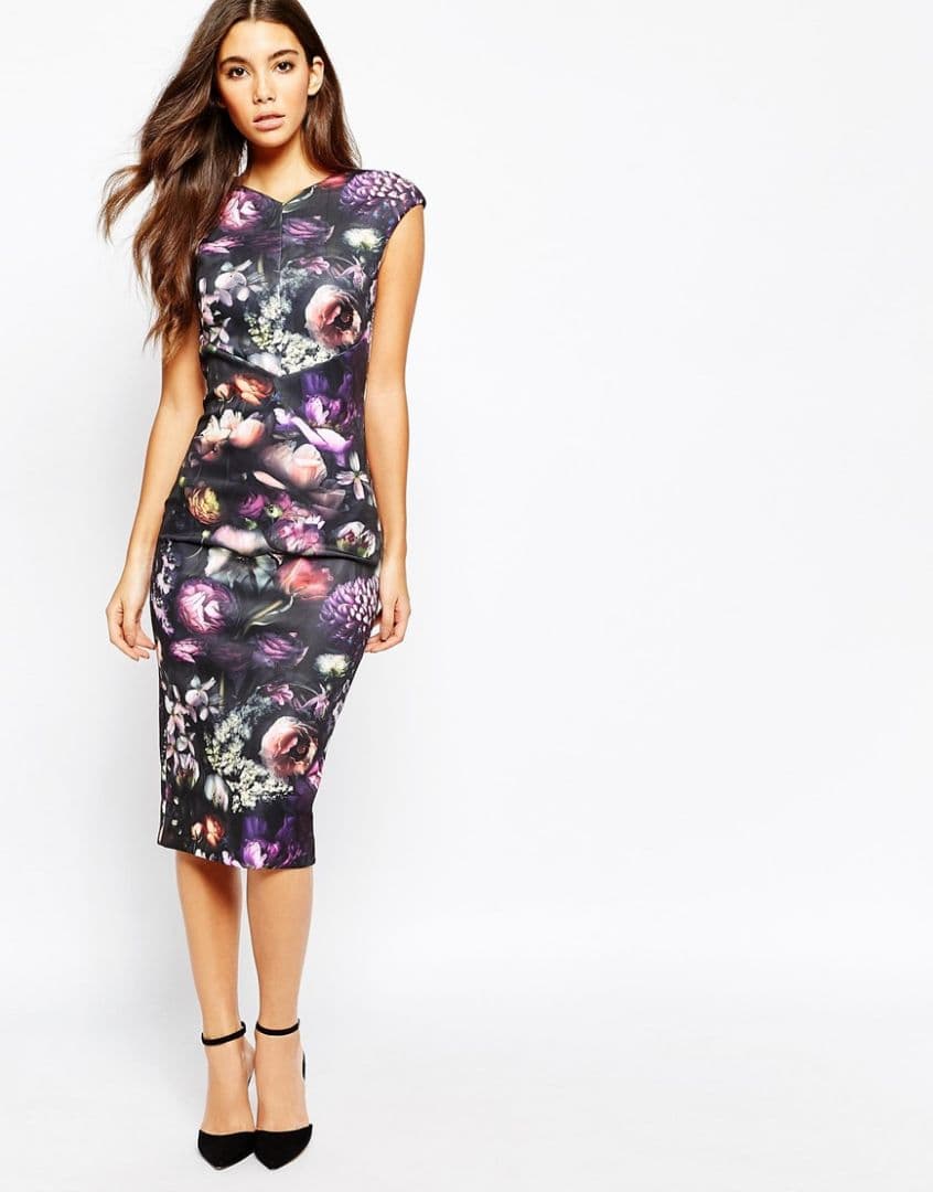 TED BAKER☆華やかタイトワンピ